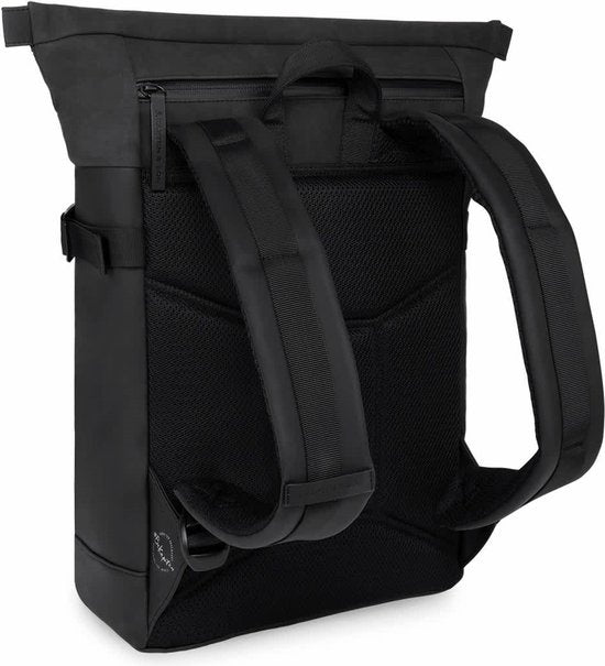 Kapten & Son Rugzak Aarhus All Black 14 Inch