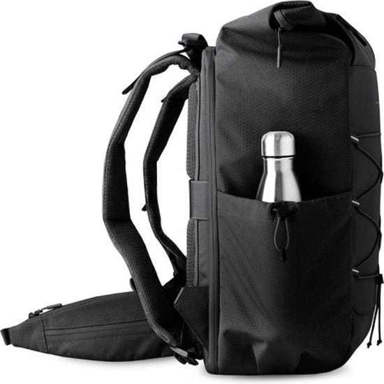 Kapten & Son Rugzak Banff All Black 16 Inch