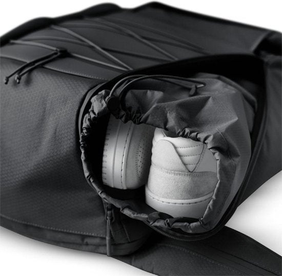 Kapten & Son Rugzak Banff All Black 16 Inch