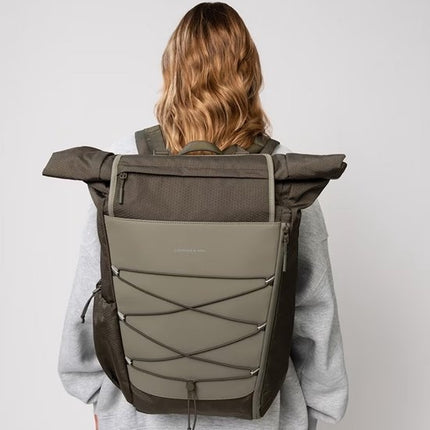 Kapten & Son Rugzak Banff Forest Green16 Inch