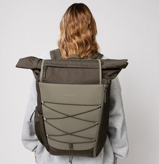 Kapten & Son Rugzak Banff Forest Green16 Inch