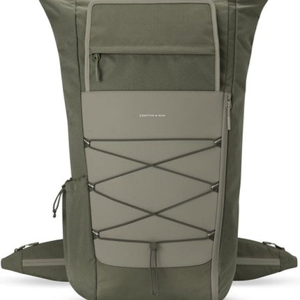 Kapten & Son Rugzak Banff Forest Green16 Inch