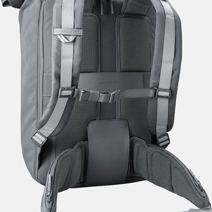 Kapten & Son Rugzak Banff Stone Grey16 Inch