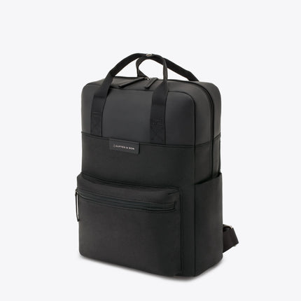 Kapten & Son Rugzak Bergen All Black 15 Inch