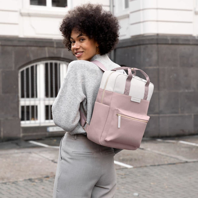 Kapten & Son Rugzak Bergen Dusty Rose 15 Inch