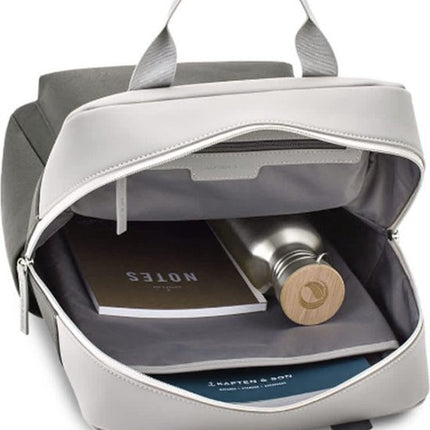 Kapten & Son Rugzak Bergen Grey Black 15 Inch