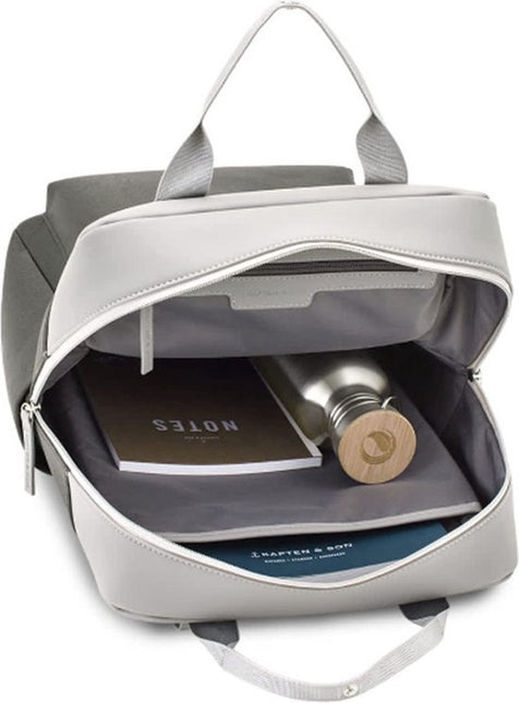 Kapten & Son Rugzak Bergen Grey Black 15 Inch