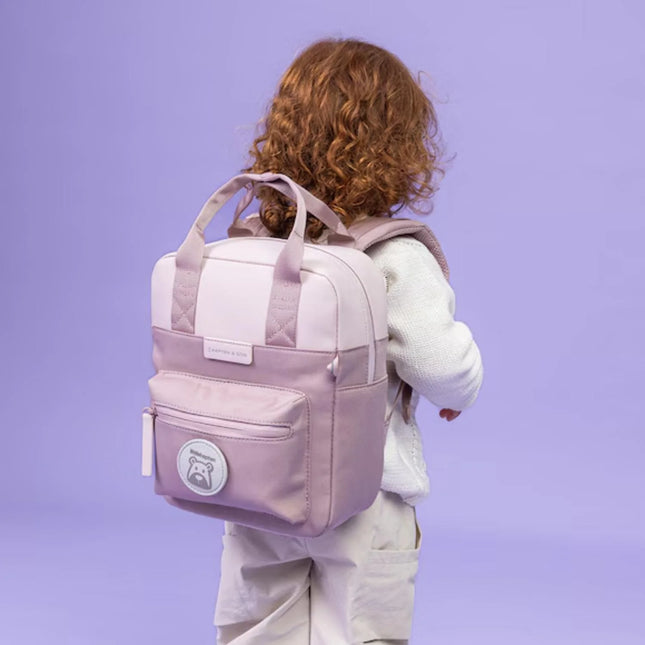 Kapten & Son Rugzak Bergen kids Rose Clay
