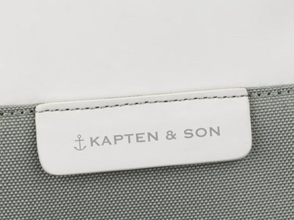 Kapten & Son Rugzak Bergen Muted Sage 15 Inch