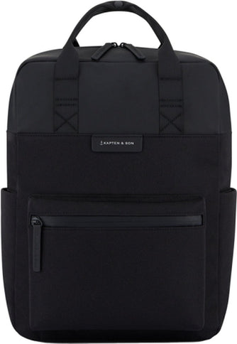 Kapten & Son Rugzak Bergen Pro All Black 15 Inch