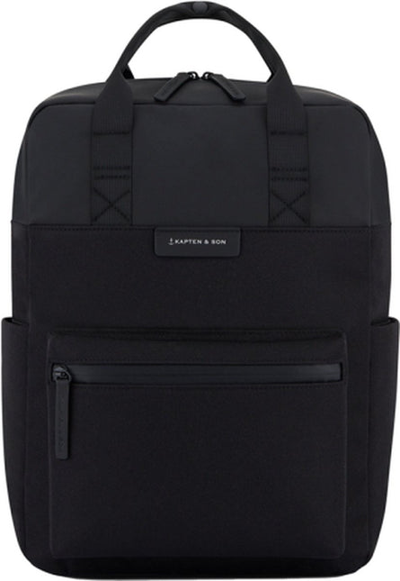 Kapten & Son Rugzak Bergen Pro All Black 15 Inch