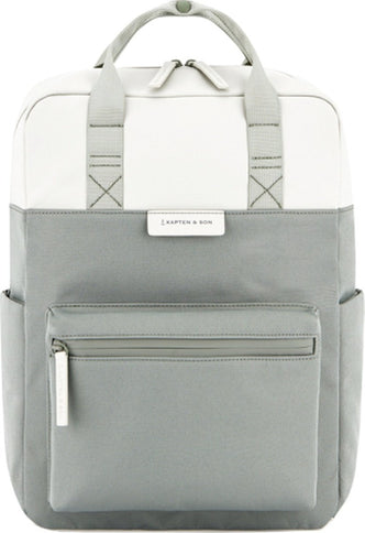 Kapten & Son Rugzak Bergen Pro Muted Sage 15 Inch
