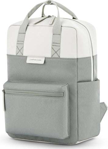 Kapten & Son Rugzak Bergen Pro Muted Sage 15 Inch