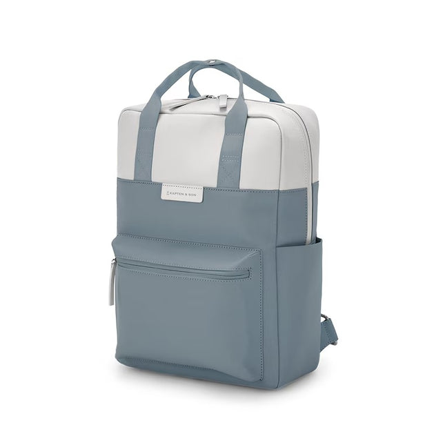 Kapten & Son Rugzak Bergen Steel Blue 15 Inch
