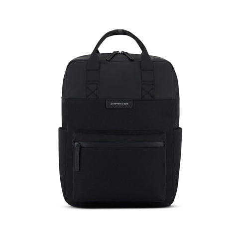 Kapten & Son Rugzak Diaper Bergen Pro All Black 15 Inch