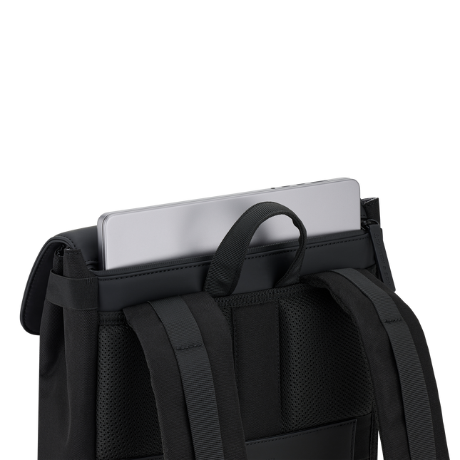 Kapten & Son Rugzak Fyn  All Black 15 Inch