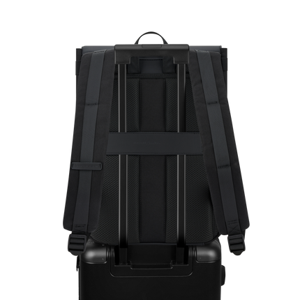 Kapten & Son Rugzak Fyn  All Black 15 Inch