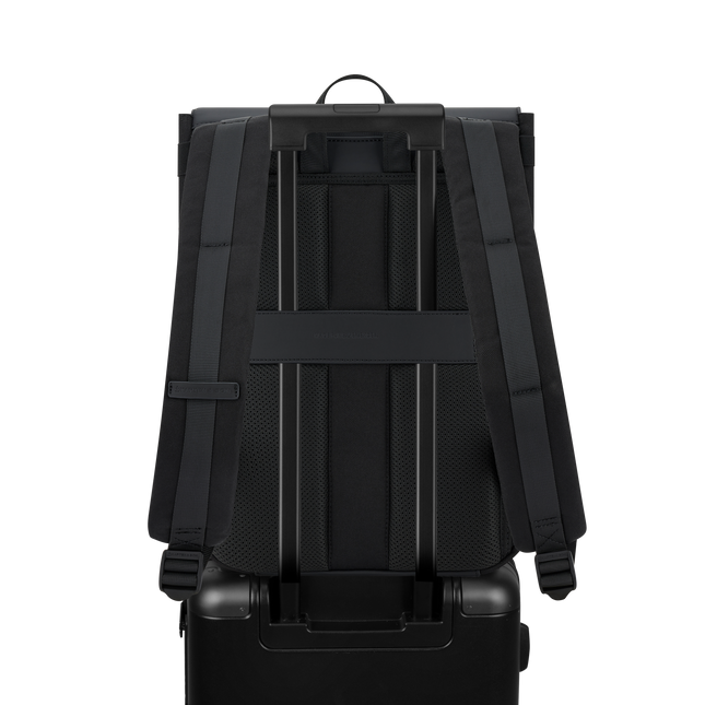 Kapten & Son Rugzak Fyn  All Black 15 Inch