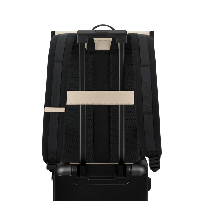 Kapten & Son Rugzak Fyn  Cream Black 15 Inch
