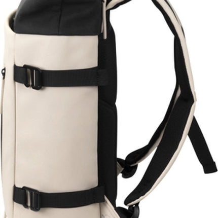 Kapten & Son Rugzak Helsinki Before Cream Black 19 Inch