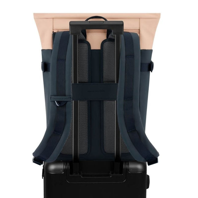 Kapten & Son Rugzak Helsinki Navy Blush 15.6 Inch
