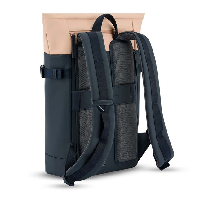 Kapten & Son Rugzak Helsinki Navy Blush 15.6 Inch