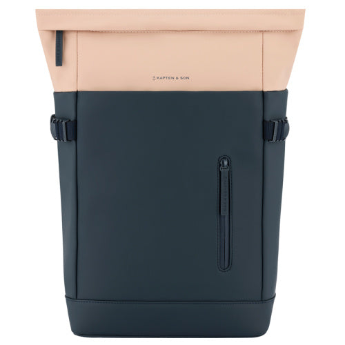 Kapten & Son Rugzak Helsinki Navy Blush 15.6 Inch