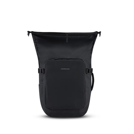 Kapten & Son Rugzak Lisbon All Black 16 Inch