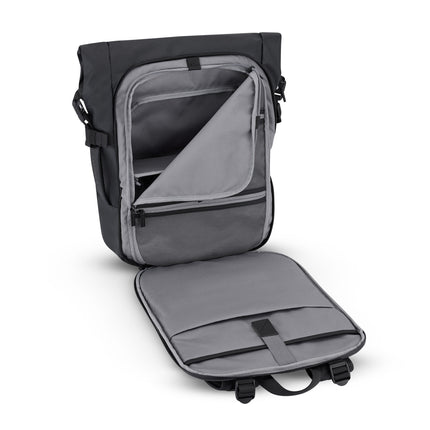 Kapten & Son Rugzak Lisbon All Black 16 Inch