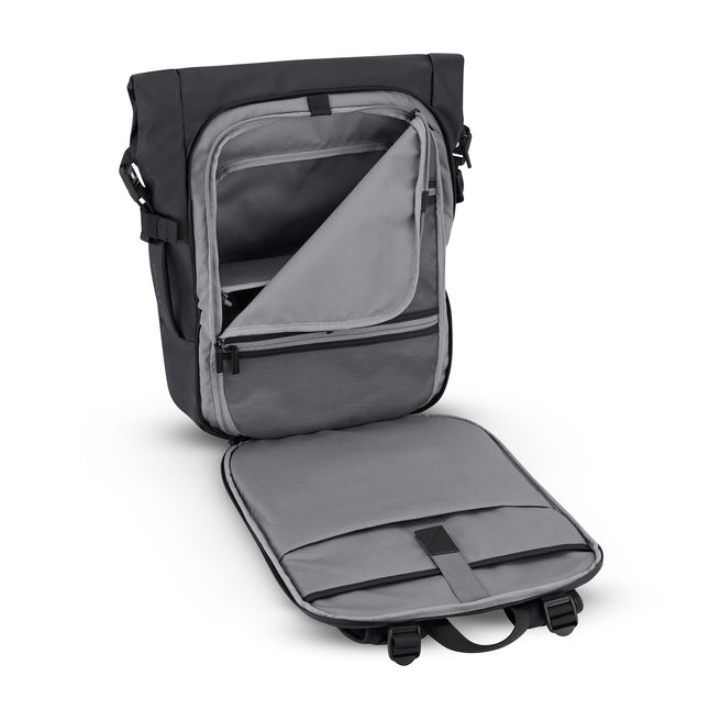 Kapten & Son Rugzak Lisbon All Black 16 Inch