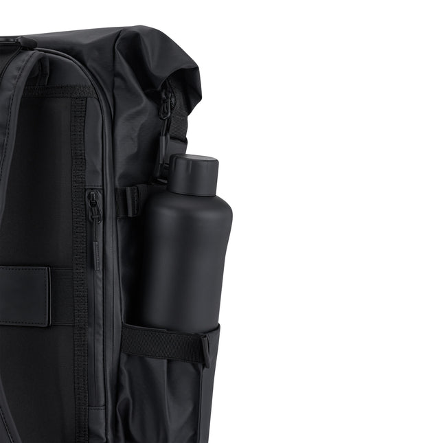 Kapten & Son Rugzak Lisbon All Black 16 Inch