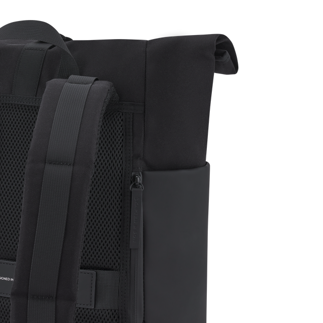 Kapten & Son Rugzak Lund All Black 14 Inch