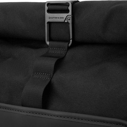 Kapten & Son Rugzak Lund Pro All Black 16 Inch