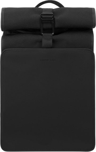 Kapten & Son Rugzak Lund Pro All Black 16 Inch
