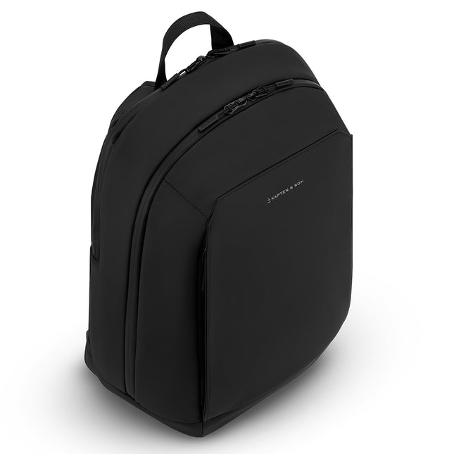 Kapten & Son Rugzak Oslo All Black 15 Inch