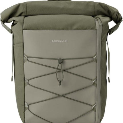 Kapten & Son Rugzak Yoho Forest Green 14 Inch