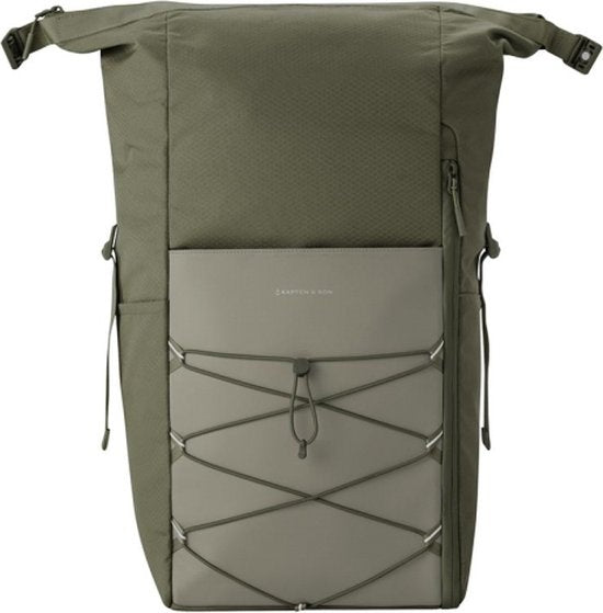 Kapten & Son Rugzak Yoho Forest Green 14 Inch