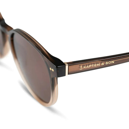 Kapten & Son Zonnebril Marais Large Gradient Brown