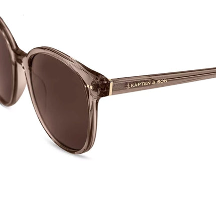 Kapten & Son Zonnebril Nairobi Transparent Hazel Brown