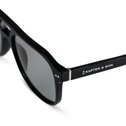 Kapten & Son Zonnebril Zurich Overzise All Black Coulour