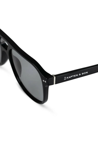 Kapten & Son Zonnebril Zurich Overzise All Black Coulour