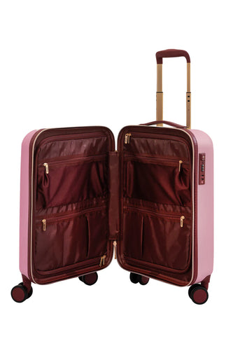MOSZ Dames handbagage koffer - 55 cm - Lauren - Blush Pink