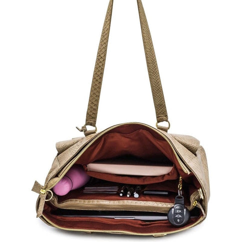 MOSZ Laptoptas Denise 15,6" Jungle Taupe
