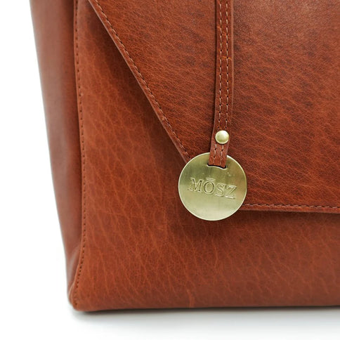 MOSZ Leren Laptoptas Dames 15.6 inch Denise