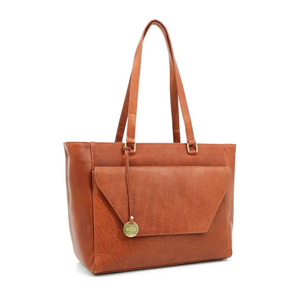 MOSZ Leren Laptoptas Dames 15.6 inch Denise
