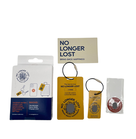 No Longer Lost Digitale Kofferlabel Set