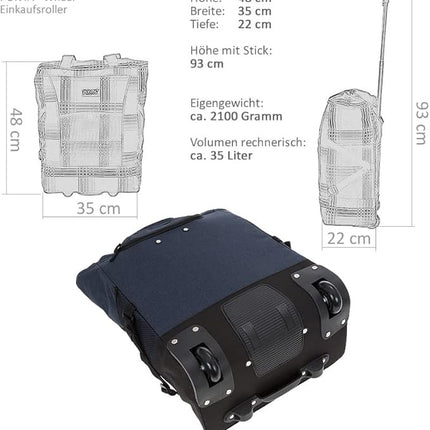 punta Wheel Trolley Shopper