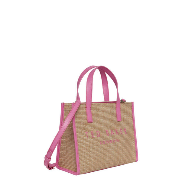 Ted Baker Paolina Raffia Small Icon Bag