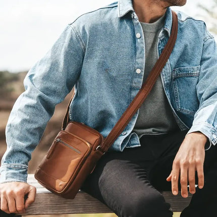 The Chesterfield Brand Leren Crossbody Tas Birmingham