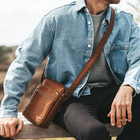 The Chesterfield Brand Leren Crossbody Tas Birmingham